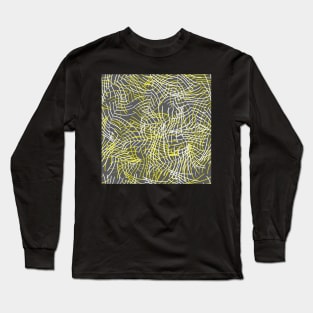 Lines Texture Vector Pattern Seamless Long Sleeve T-Shirt